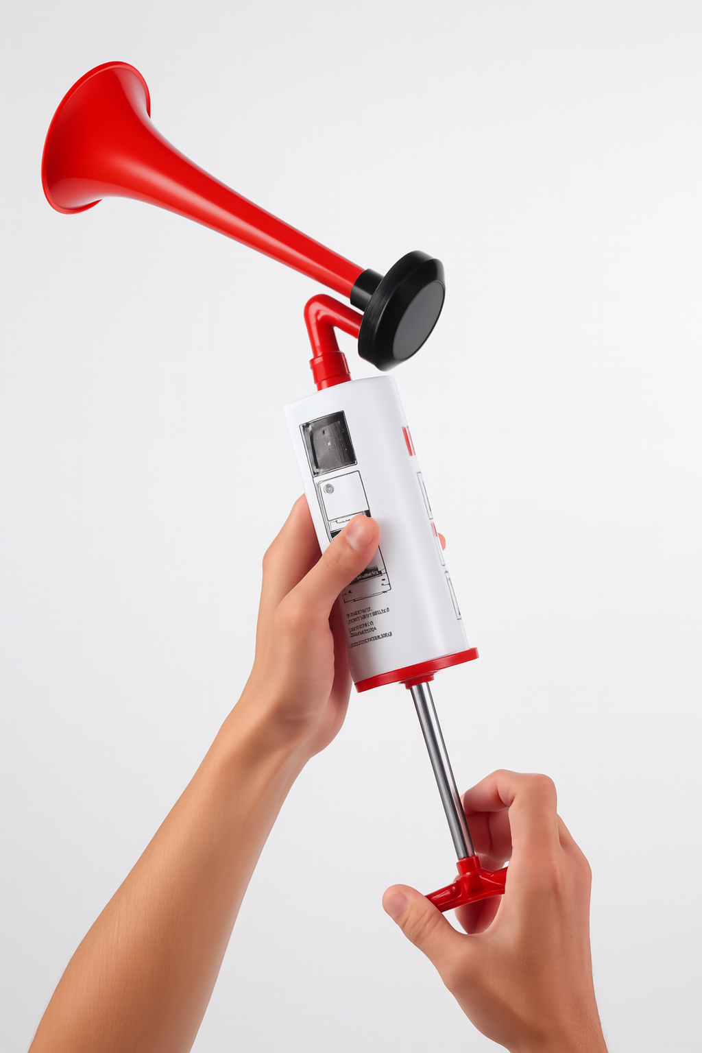 Bitmeyen Tekrar Tekrar Doldurulabilir Gazsız Deprem Kornası 426414