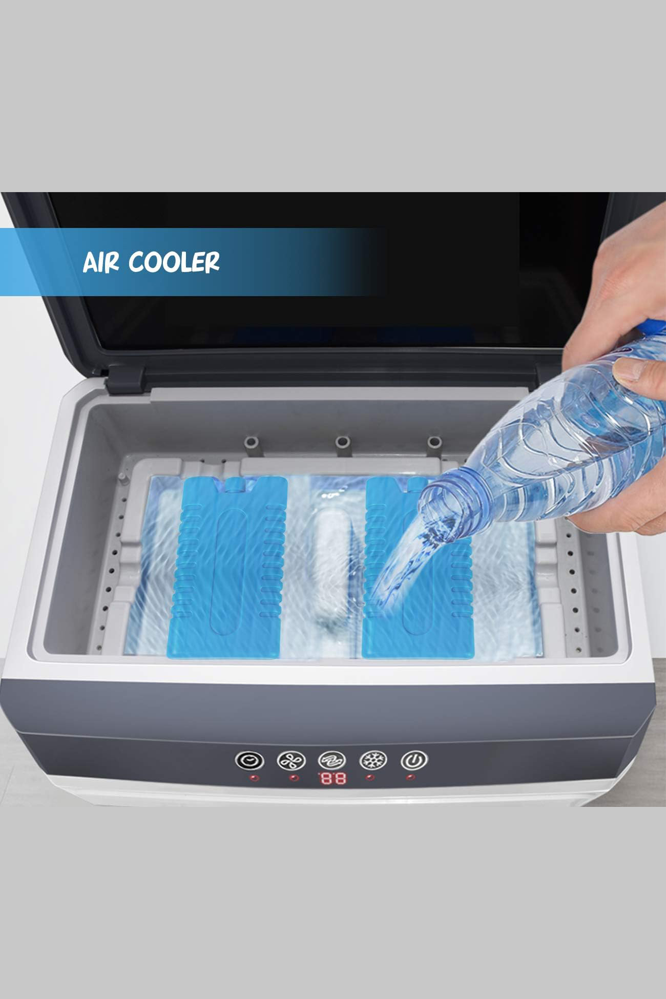 Buz Aküsü 400 gr | Gıda, İlaç ve PiknikSoğutma İçin | Tekrar Kullanılabilir 422696