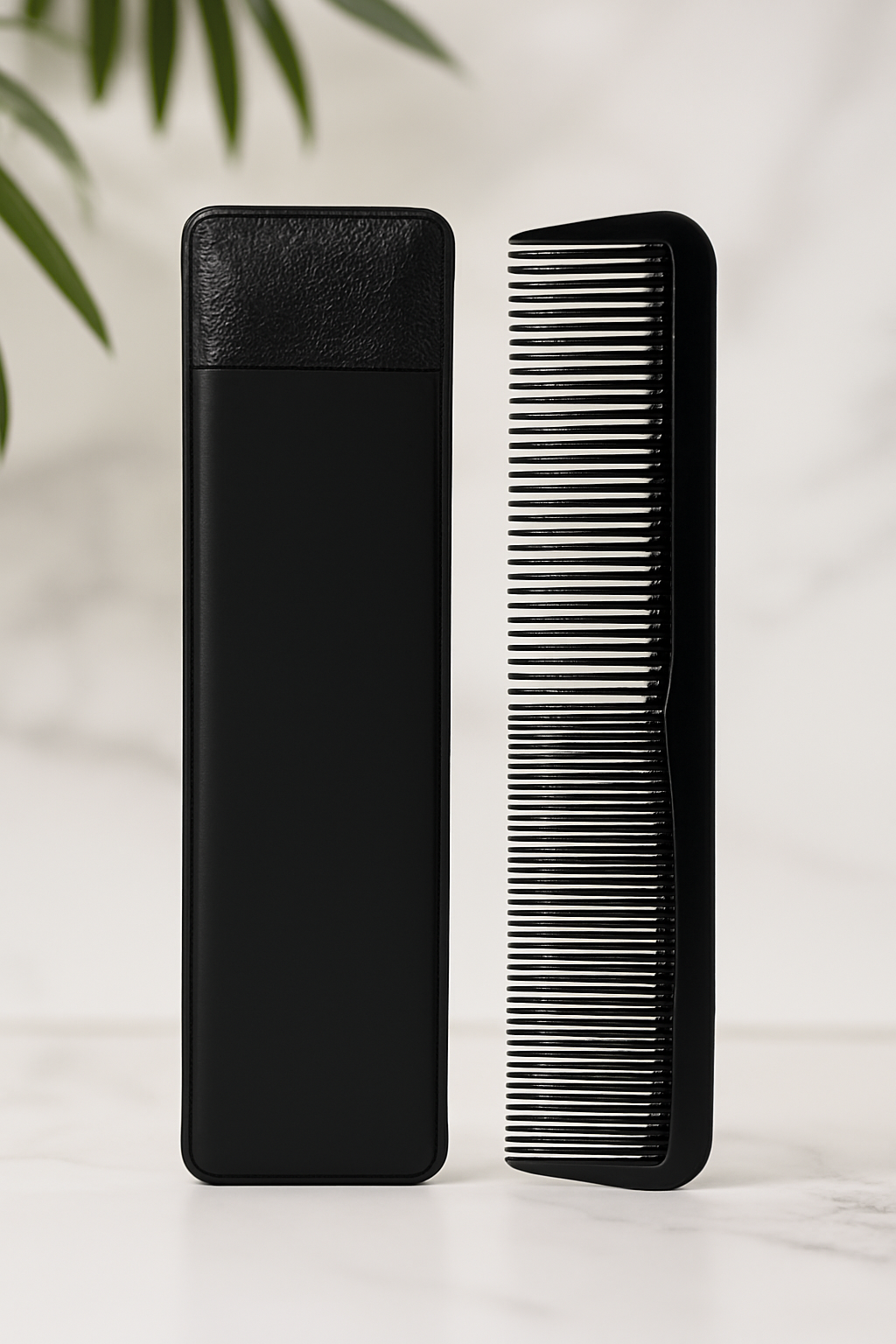 2 li Kılıflı Cep Tarağı – 14 x 3 cm | Kompakt, Şık ve Taşınabilir Erkek Bakım Tarağı 722175