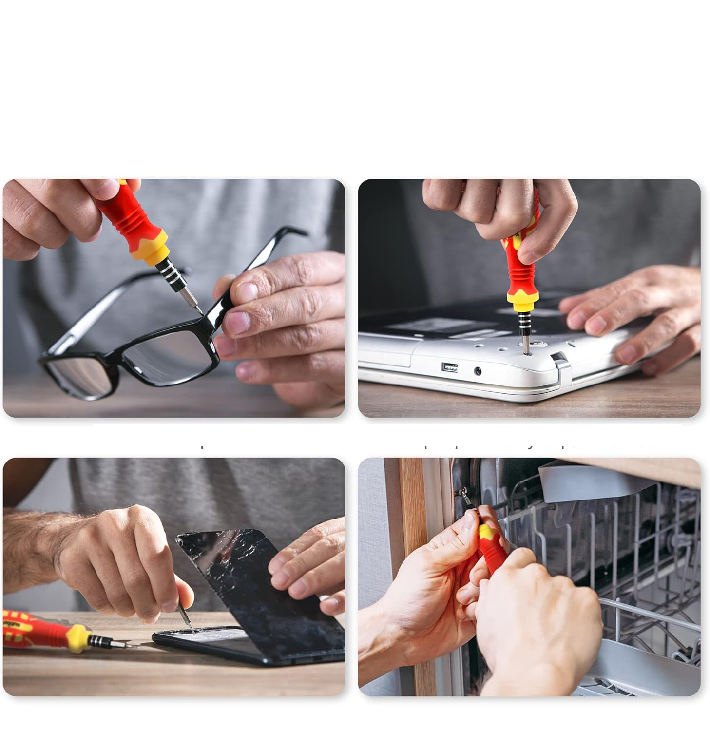 32 Parça Hassas Tornavida Seti – Manyetik Uçlu | Elektronik, Saat, Telefon Tamiri İçin 722176