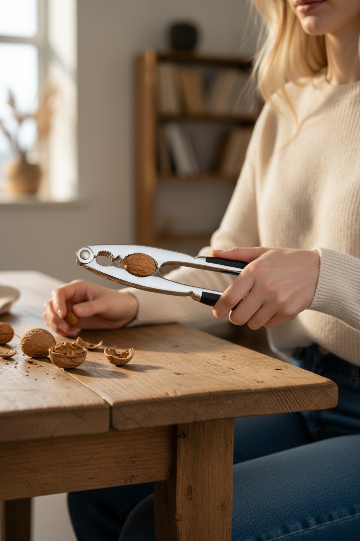 Metal Ceviz Kıracağı – Kauçuk Tutma Yerli | Fındık, Ceviz, Badem İçin Ergonomik Kırıcı 722177