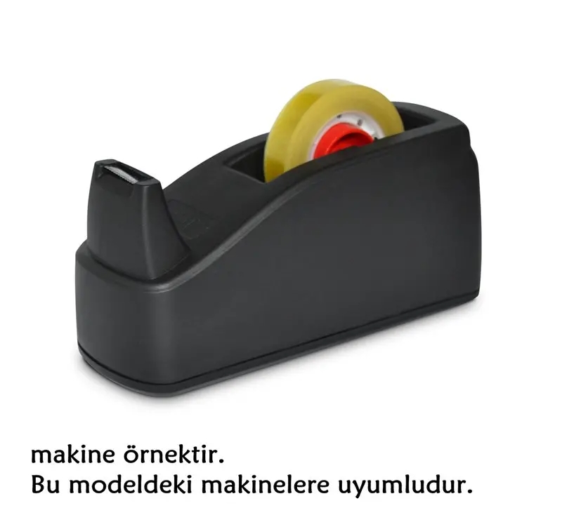 Para Bandı Küçük Makinelere 12MM 33 mt Küçük Makine Bandı – Şeffaf Bant | Masa Üstü Dispenser Uyumlu 716920