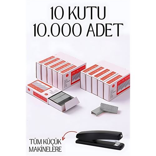 Transformacion 10 Kutu 10.000 Adet Küçük Zımba Teli 718593