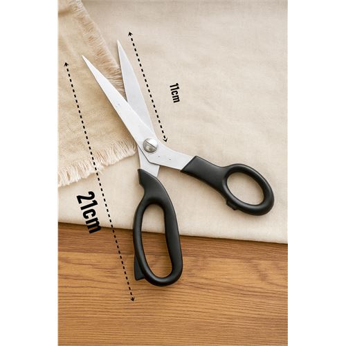 Transformacion Çok Amaçlı Makas – 21 cm Uzunluk | 11 cm Kesim Bıçağı | Paslanmaz Çelik, Ergonomik Sap 722183