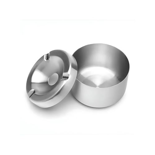 TransForMacion Inox Paslanmaz Çelik Küllük – 8 x 5 cm | Modern, Hijyenik ve Dayanıklı Tasarım 722189