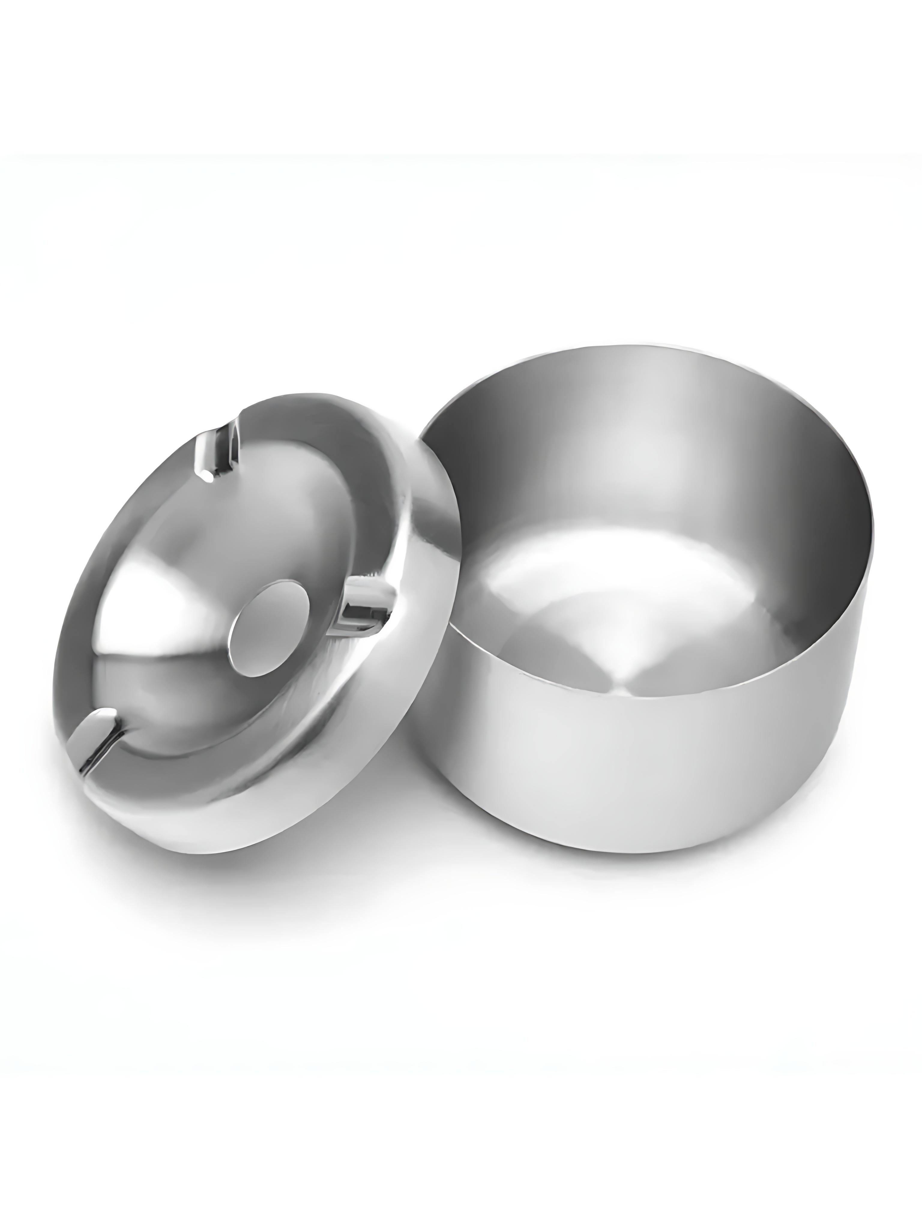 Inox Paslanmaz Çelik Küllük – 8 x 5 cm | Modern, Hijyenik ve Dayanıklı Tasarım 722189