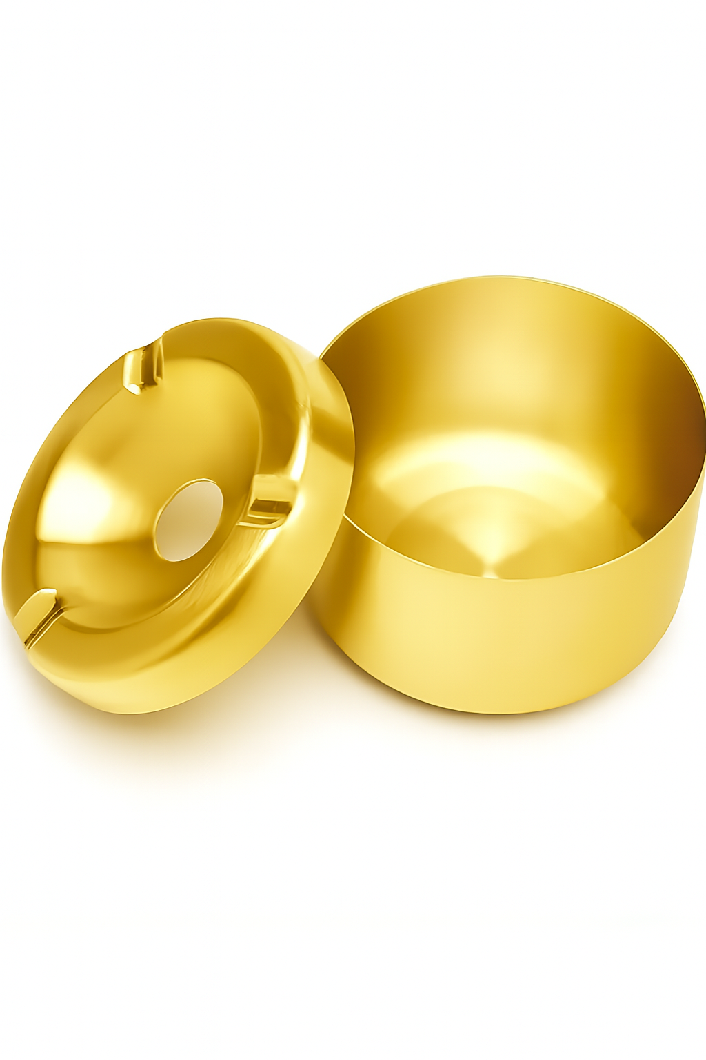 Inox Gold Paslanmaz Çelik Küllük – 8x 5 cm | Modern, Hijyenik ve Dayanıklı Tasarım 722190