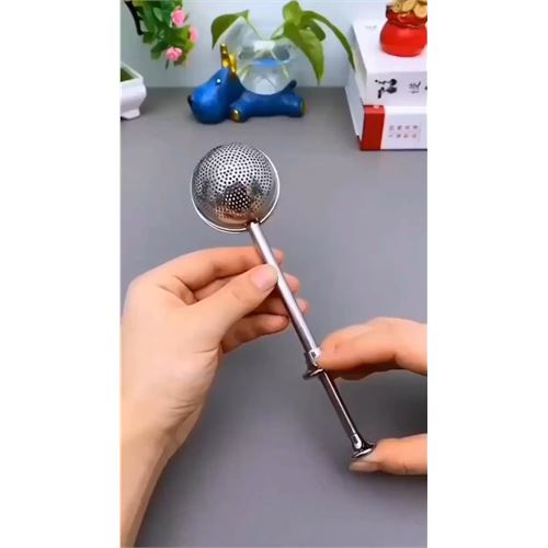 TransForMacion Bitki Çayı Süzgeci –Çay Demleme Aparatı  Profesyonel 304 Paslanmaz Çelik 722198