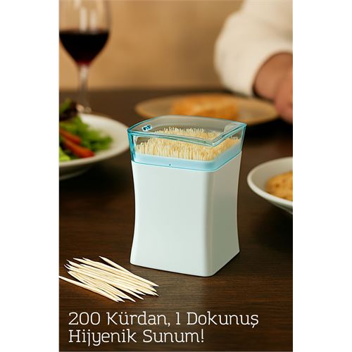 Modacar 200’lü Pratik Kutulu Kürdanlık – Hijyenik Dağıtım Mekanizmalı | Şık ve Pratik Kürdan Kutusu 