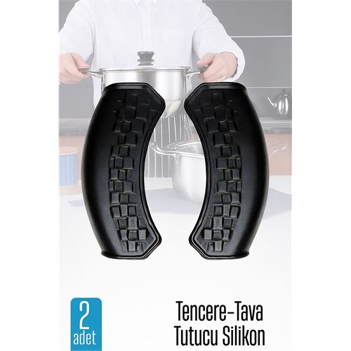 Modacar Tencere Tutucu Silikon 2 ADET 