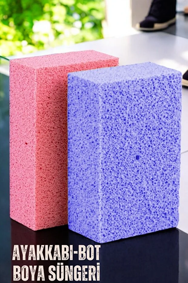 Ayakkabı Boya Süngeri Bot Boyası Süngeri 2 Adet 