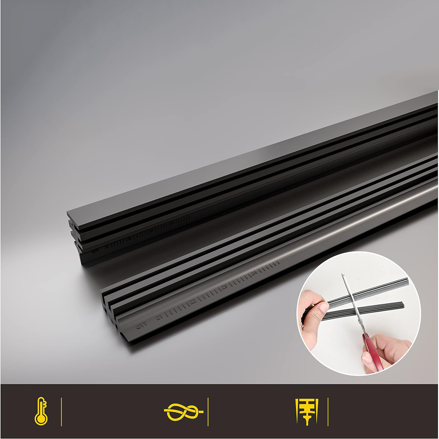 Kesilebilir 70 cm Silecek Lastiği 1 adet 720711