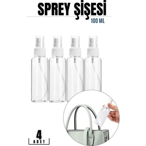 TransForMacion Püskürtücü Boş Sprey Şişe 100 Ml 4 ADET 718728
