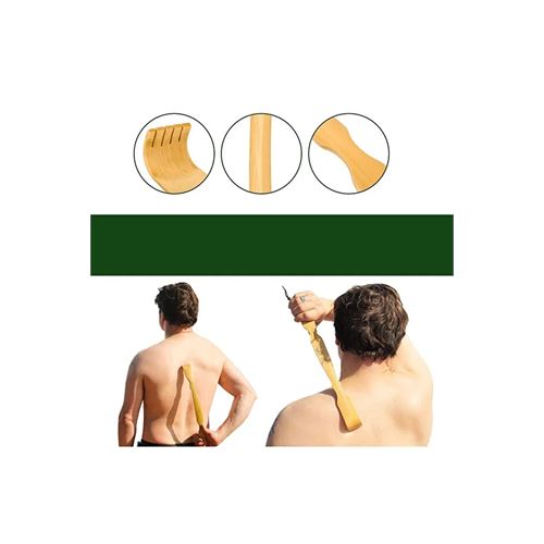 TransForMacion Masajlı Sırt Kaşıma Aparatı - Bambu Sırt Kaşıyıcı 715601