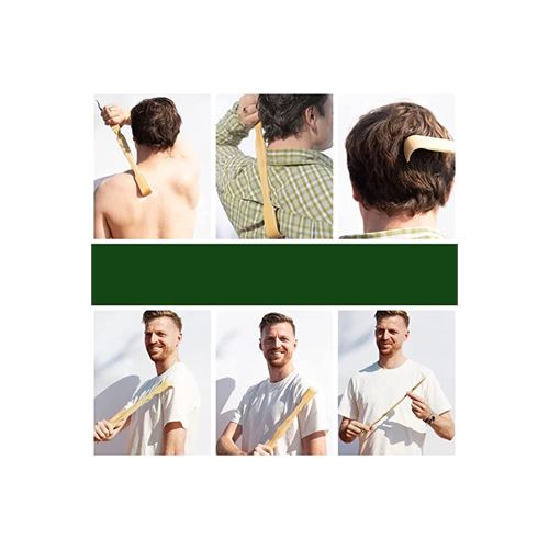 TransForMacion Masajlı Sırt Kaşıma Aparatı - Bambu Sırt Kaşıyıcı 715601