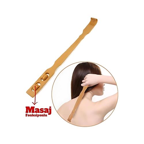 TransForMacion Masajlı Sırt Kaşıma Aparatı - Bambu Sırt Kaşıyıcı 715601