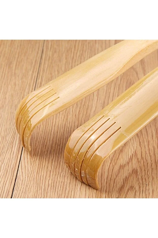 Masajlı Sırt Kaşıma Aparatı - Bambu Sırt Kaşıyıcı 715601