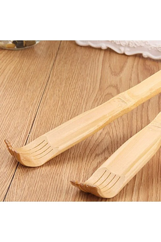 Masajlı Sırt Kaşıma Aparatı - Bambu Sırt Kaşıyıcı 715601