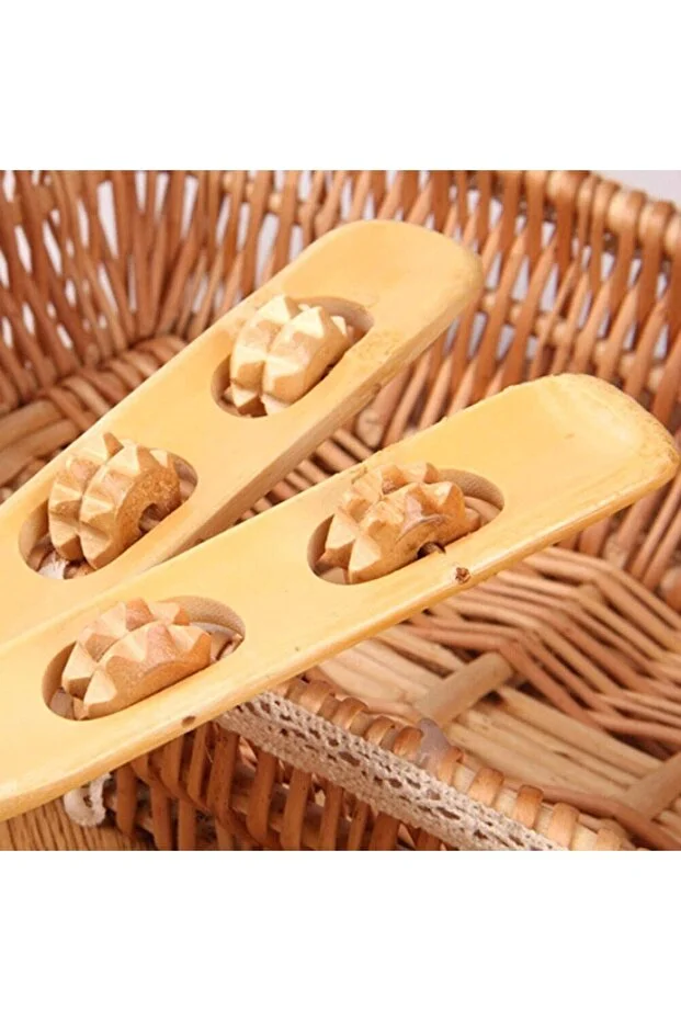 Masajlı Sırt Kaşıma Aparatı - Bambu Sırt Kaşıyıcı 715601