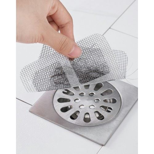 Transformacion Banyo Gider Süzgeci 50 Adet Yapışkanlı Filtre, 10x10 cm 722214