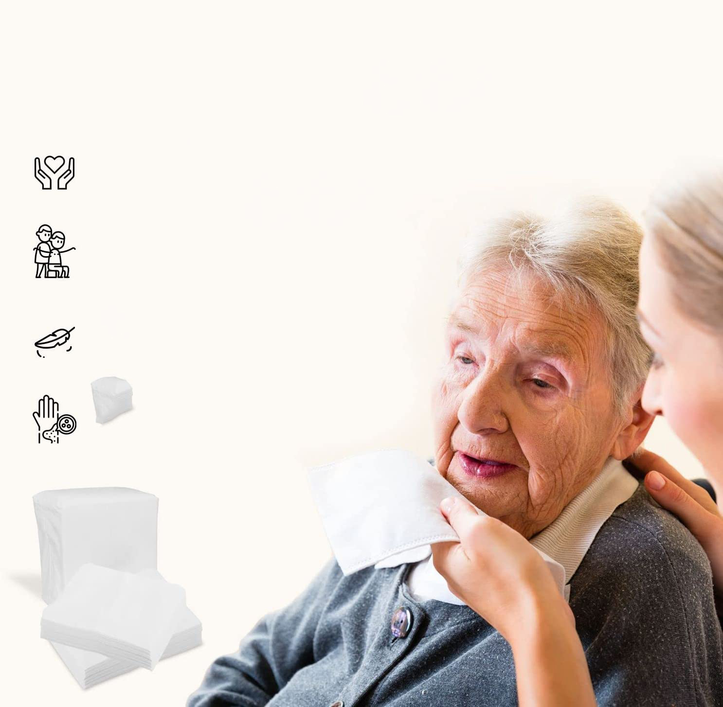 Tek Kullanımlık Havlu - Kuru Havlu - Paketli ve Çok Amaçlı 40X80 CM 1 Adet 718430	