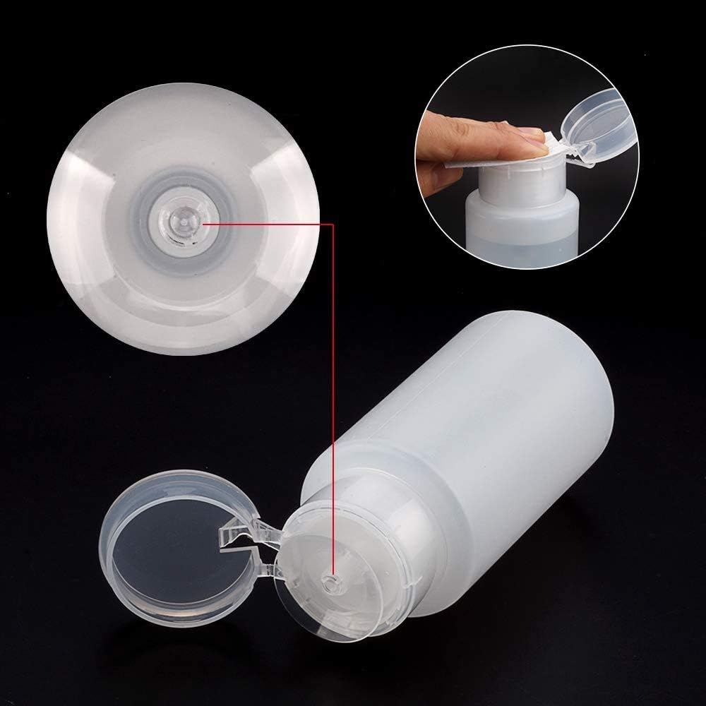 Aseton İçin Basmalı Dispenser  - Aseton, Alkol ve Makyaj Temizleyici İçin Pratik Pompalı Set 