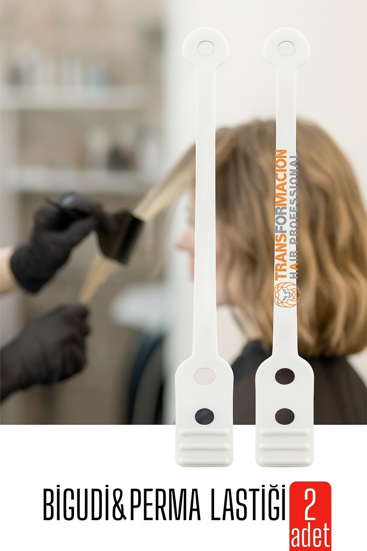 Bigudi Lastiği - Esnek Perma Lastikleri 2 ADET 722231