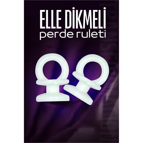 TransForMacion Elle Dikmeli Perde Düğmesi Perde Ruleti 38 ADET 716102