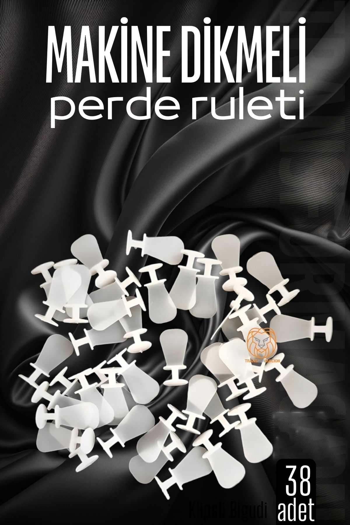 Makine Dikmeli Perde Düğmesi Perde ruleti Perde Düğmesi 28 Adet 717965