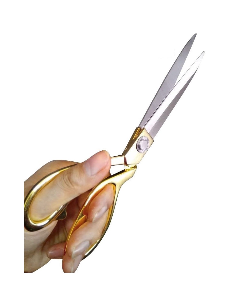  Terzi Makası – Paslanmaz Çelik Bıçaklı, Altın Renkli Profesyonel Kumaş Kesme Makası 716945