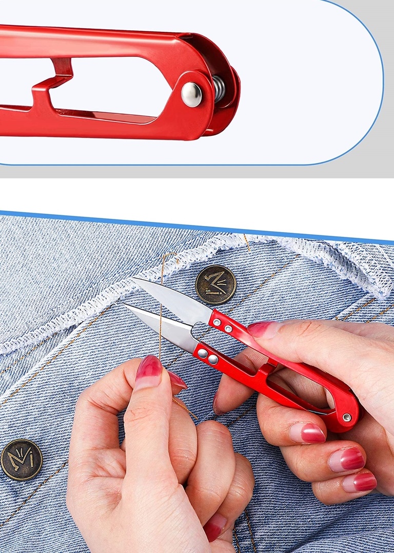  Iplik Tiftik Temizleme Ergonomik Makası 715577