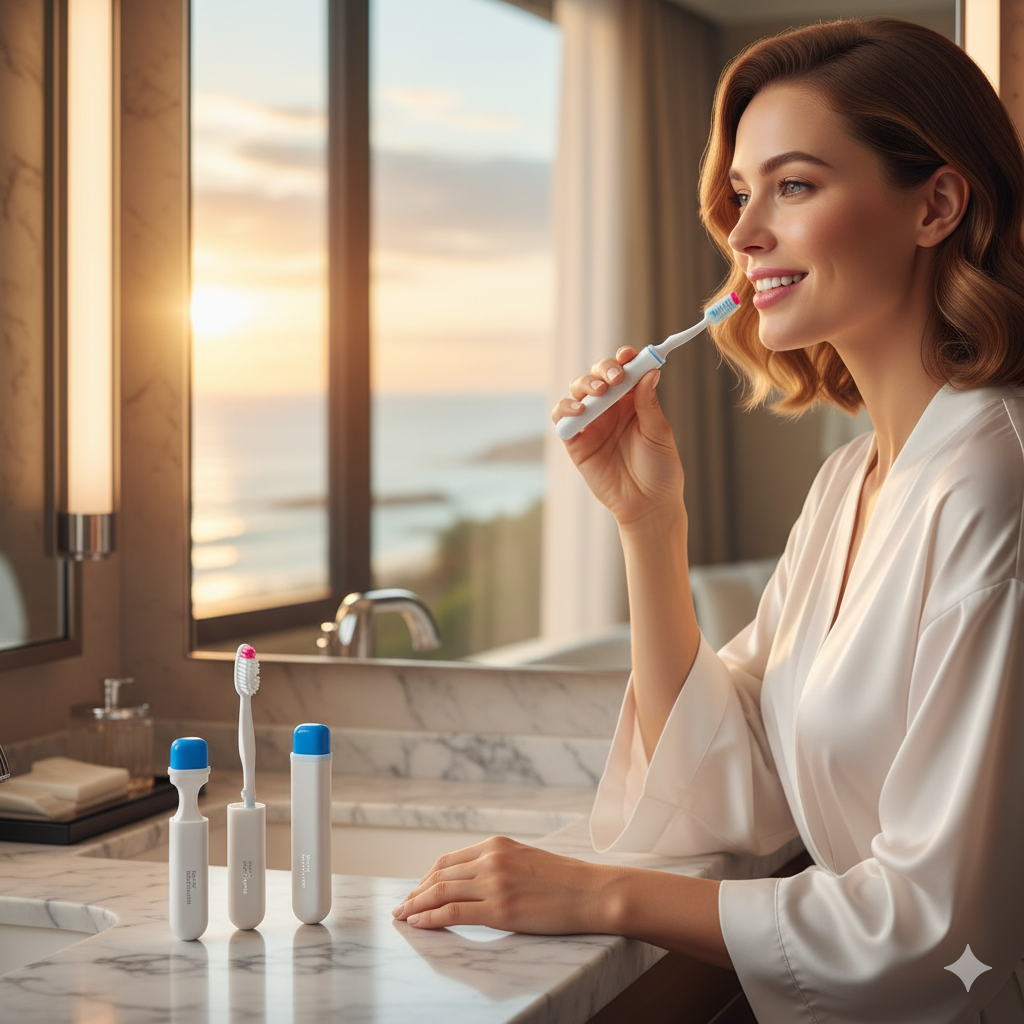 Transformacion Kapaklı Diş Fırçası - Seyahat Kapaklı Diş Fırçası - Hijyenik Koruma, Pratik ve Kompakt Model 722237