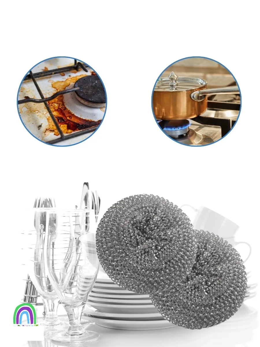 Transformacion Çelik Bulaşık Ovalama Teli 4 Adet 715602