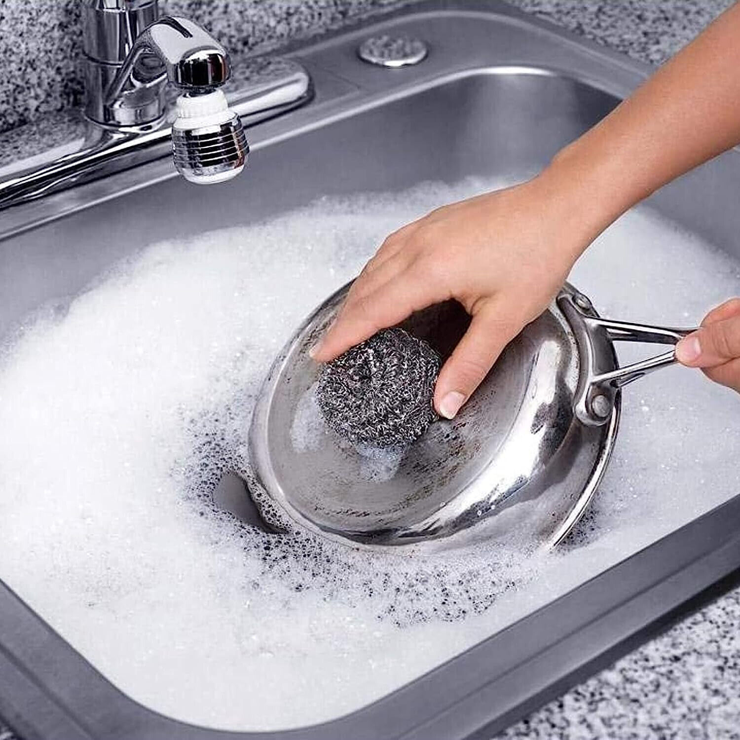 Transformacion Çelik Bulaşık Ovalama Teli 12 Adet 718362