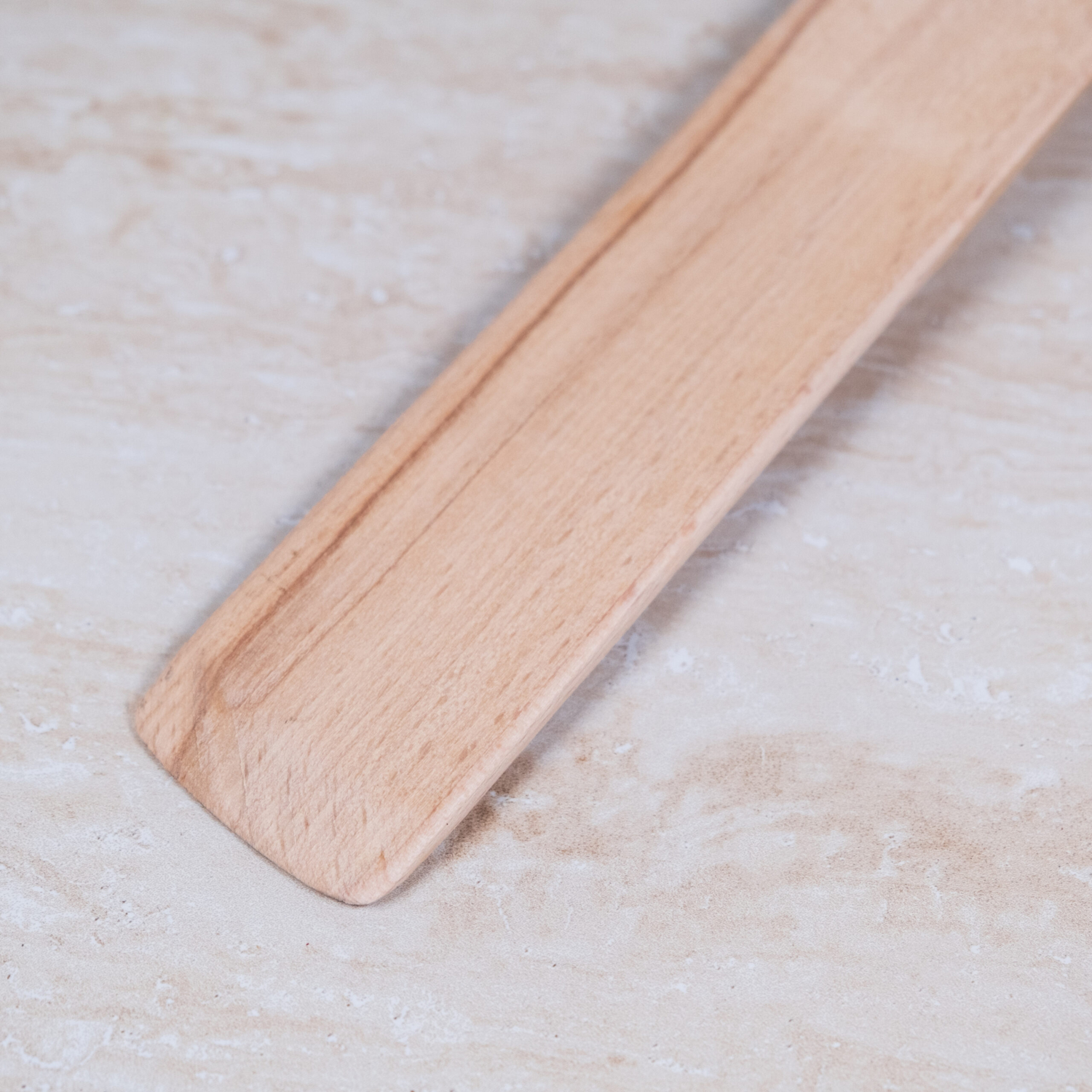 Ahşap Bisleç Çevirgeç Doğal Gürgen Ağacı 720582