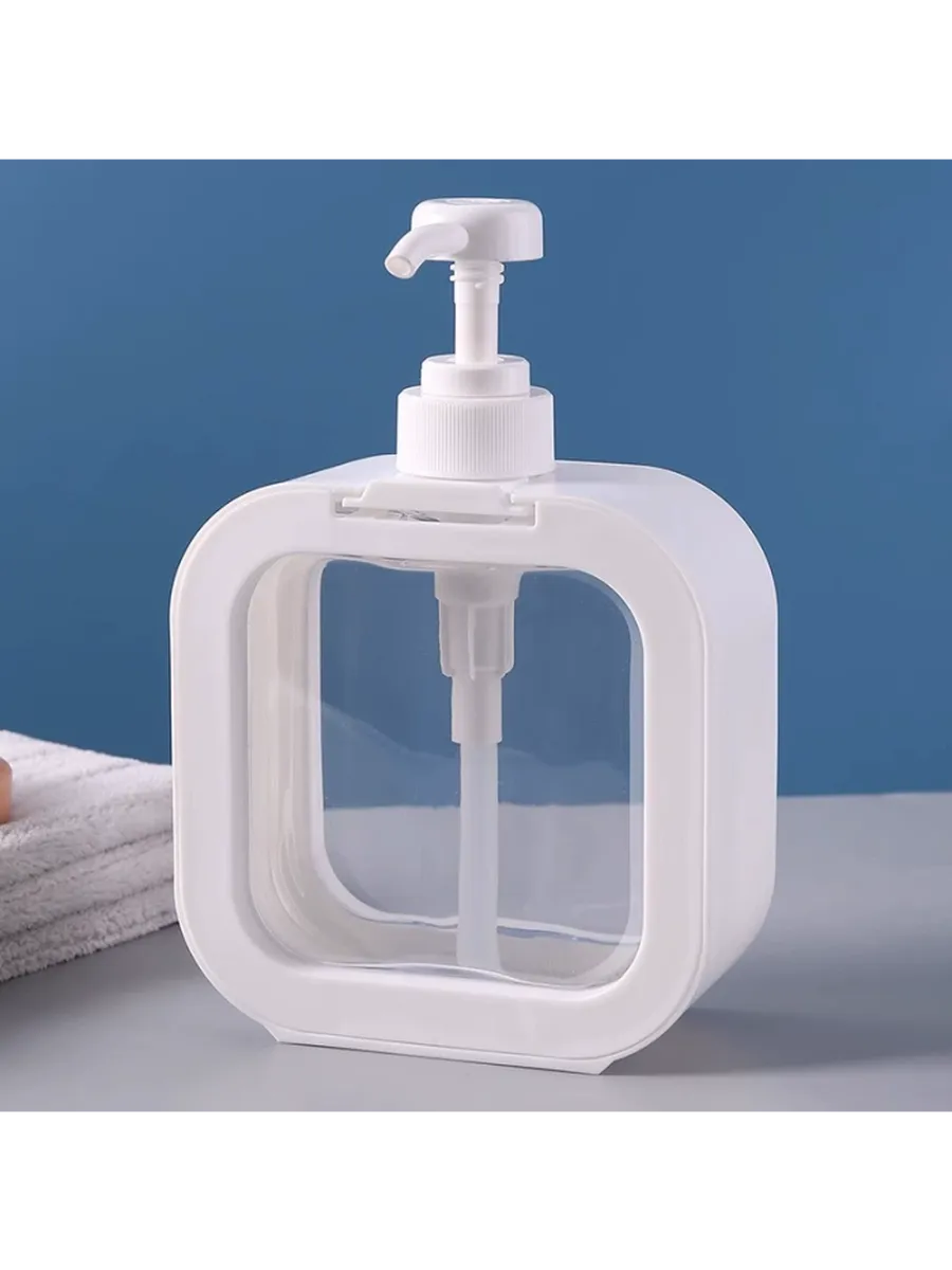 2 li Berber Sabunluğu – Modern Pompalı Dispenser | Sıvı Sabun, Şampuan, Losyon İçin 300 ml 722269