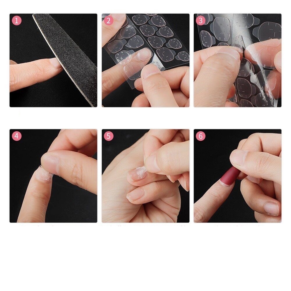 Tırnak Yapıştırıcı Solingen Mini Sticker 120 Adet 720107