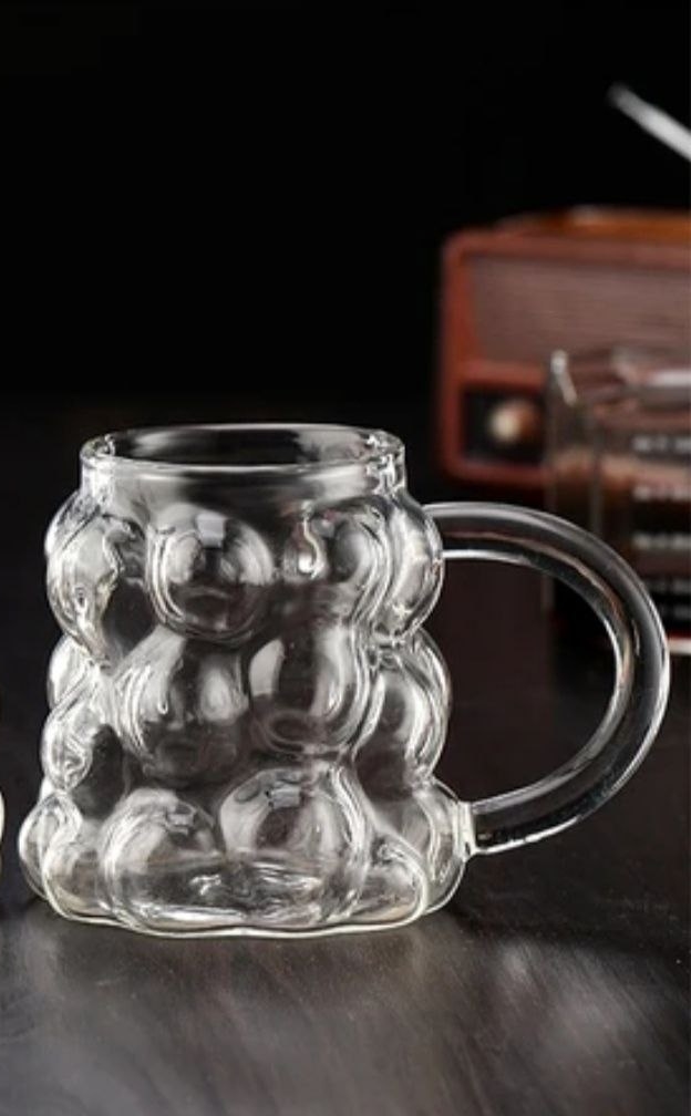 Mini Bubble Espresso & Shot Bardak Borosilikat Cam  – 2’li Set (6x5 cm) 722287