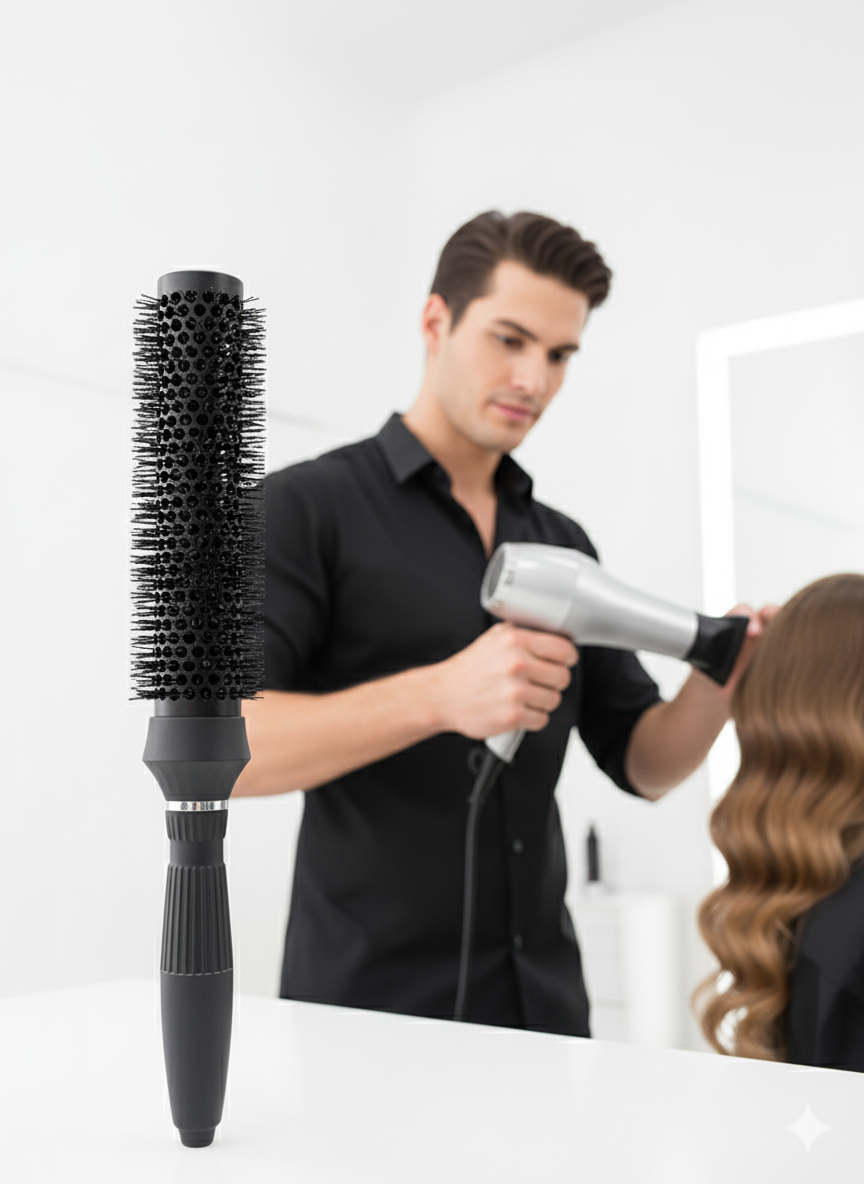 Profesyonel Kuaför 50 mm Ceramic Ionic Nano Fön Fırçası – 32 cm Uzunluk, Profesyonel Kuaför Serisi 722300