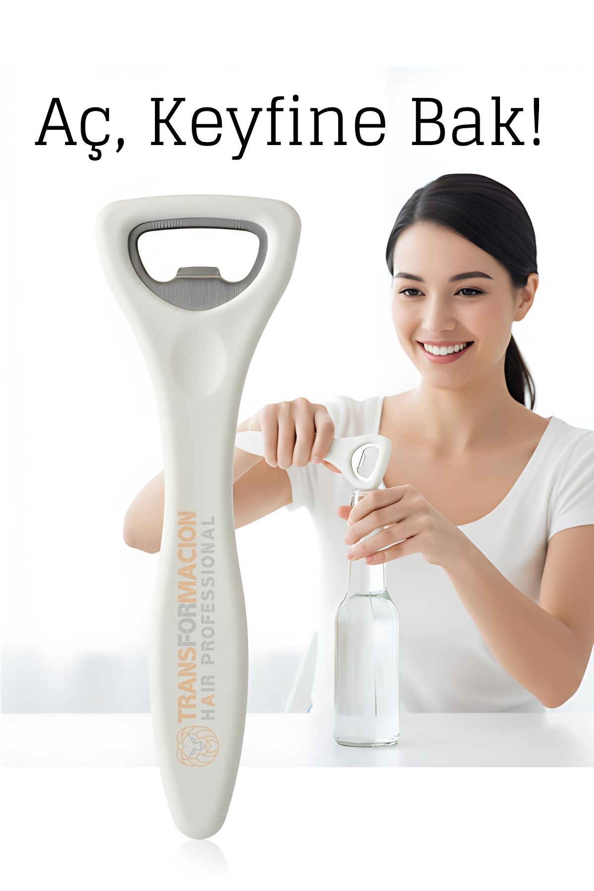 Barmen Tipi Şişe Açacağı - Ergonomik, Dayanıklı, Sofra Tipi Açacak 722320