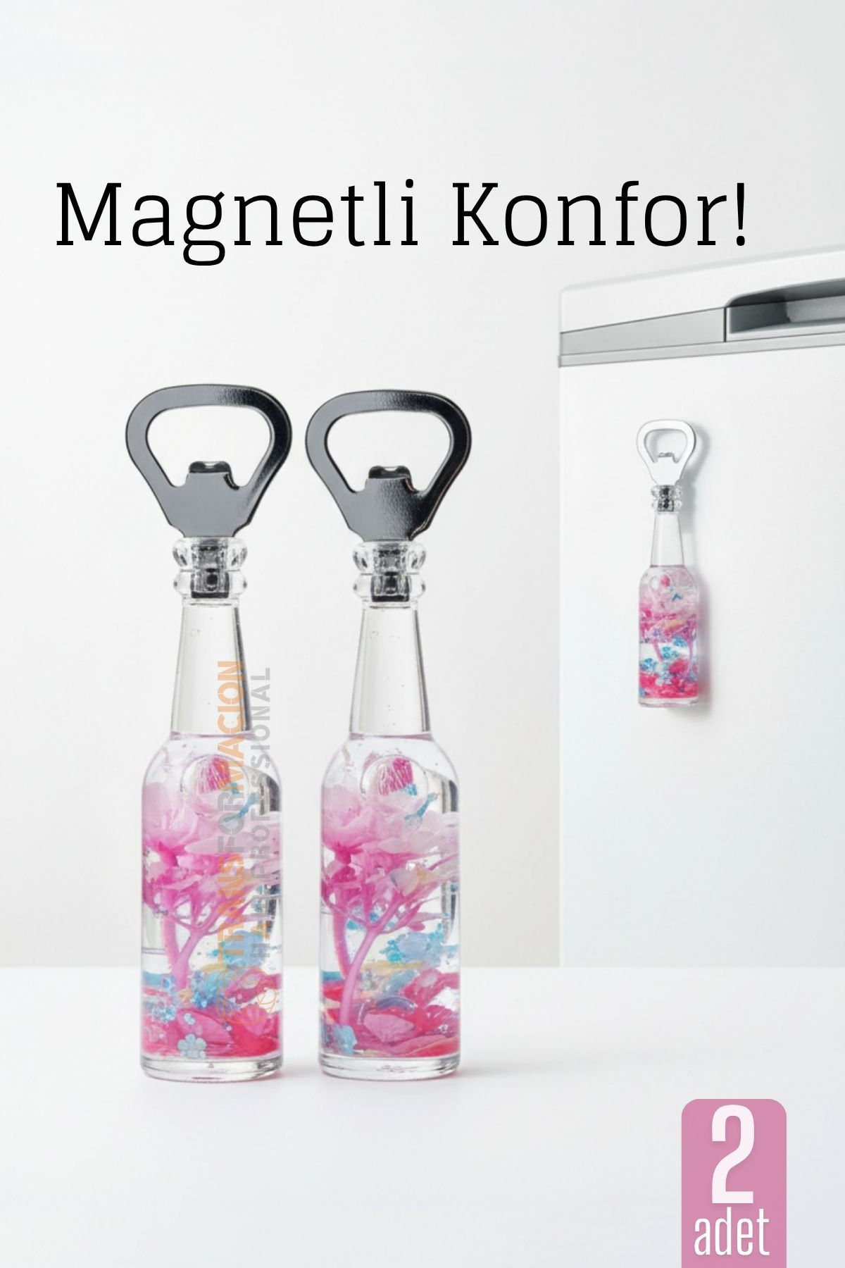 Mıknatıslı Dekoratif Şişe Açacağı – Çiçekli Tasarım, Buzdolabı Magnetli, Pratik ve Şık 722322