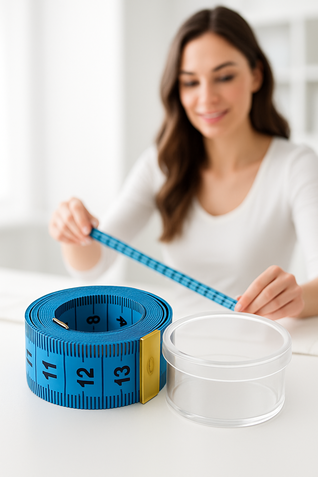 150 cm Plastik Kutulu Mezura – Esnek, Dayanıklı, Dikiş ve Ölçüm İçin Pratik Şerit Metre 722323