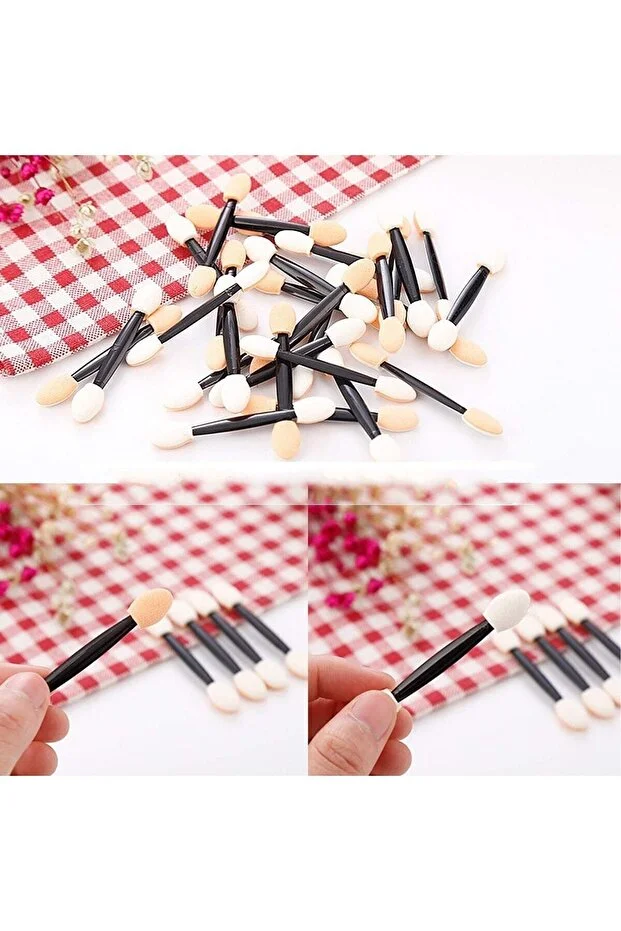 Göz Farı Süngeri 40’lı Paket – Çift Uçlu, Profesyonel Makyaj Aplikatörü 718662