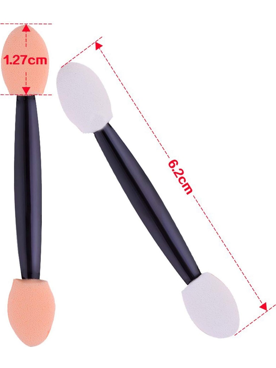 10’lu Göz Makyaj Aplikatörü Seti – Çift Uçlu, Sünger Başlıklı, Far Uygulama İçin İdeal 722335