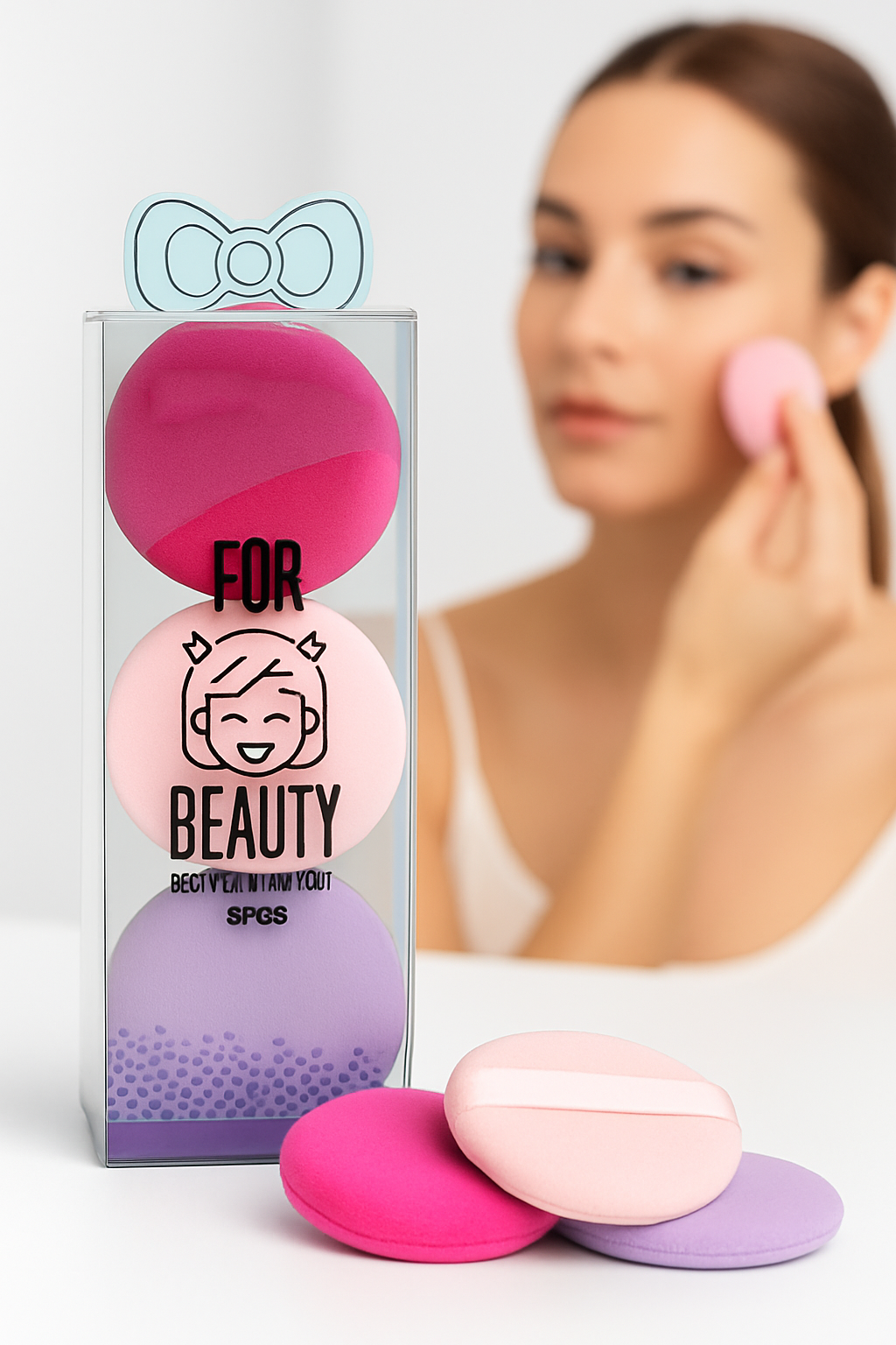 6'lı Makyaj Süngeri Seti – Yumuşak Dokulu, Latex-Free, Pürüzsüz Uygulama İçin İdeal 722337