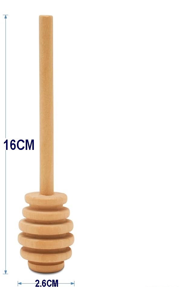 2’li Ahşap Bal Kaşığı Seti – 16 cm Doğal Ahşap, Sunum ve Servis İçin İdeal 720898