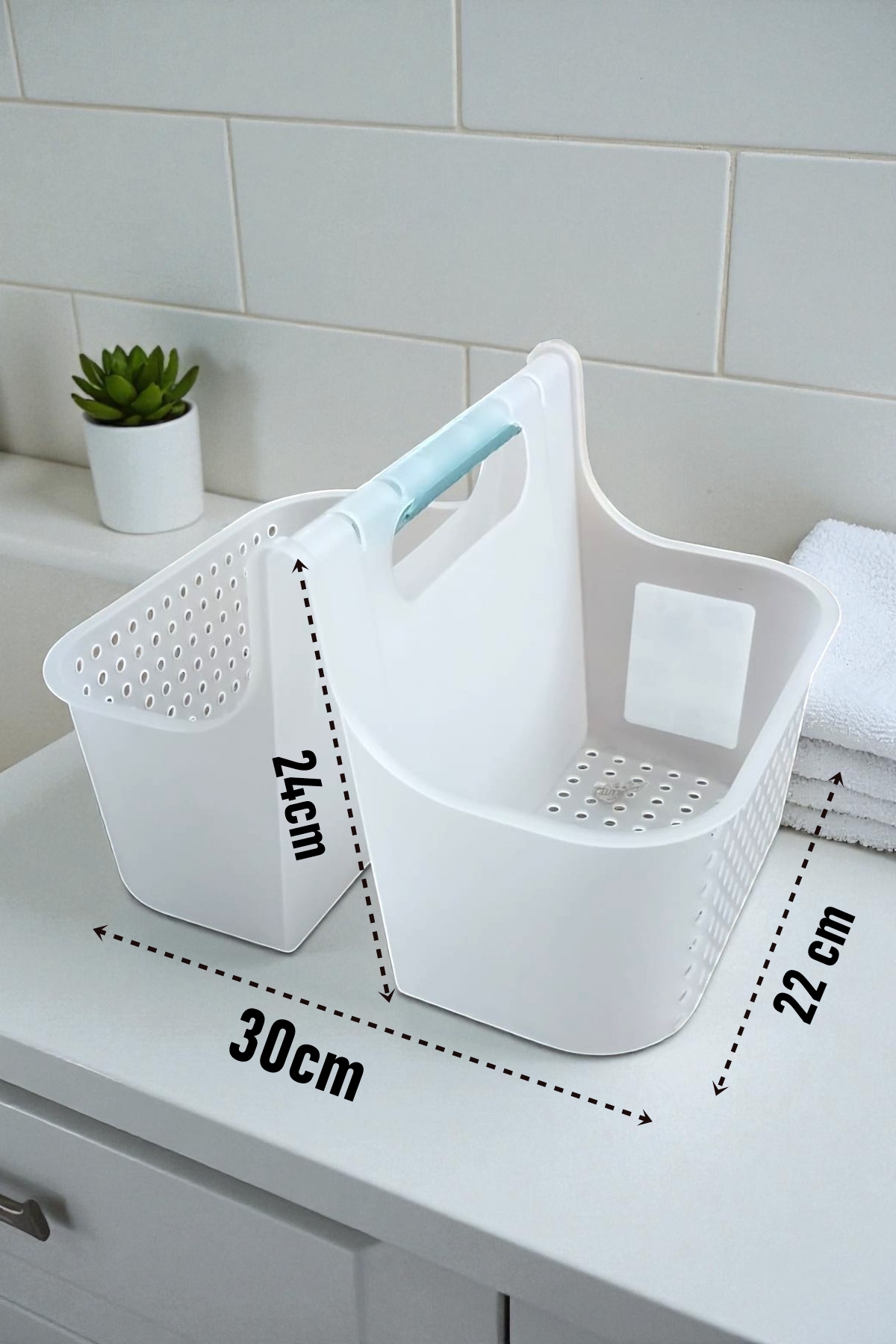 Temizlik Malzemesi Organizer Kutusu –  Çok Amaçlı Düzenleyici Sepet 722348