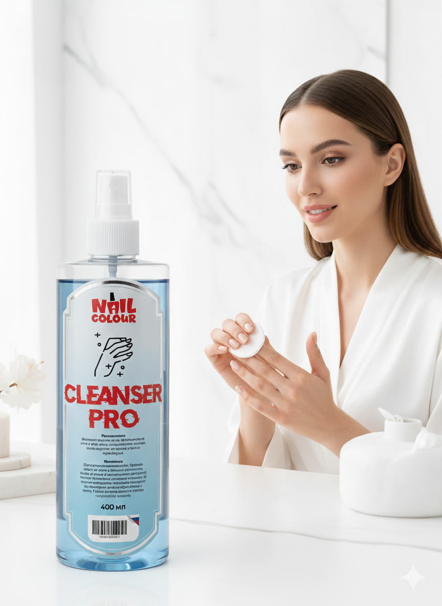 Profesyonel Tırnak Temizleyici – Jel & Akrilik İçin 400 ml Spray Nail Cleanser 722355