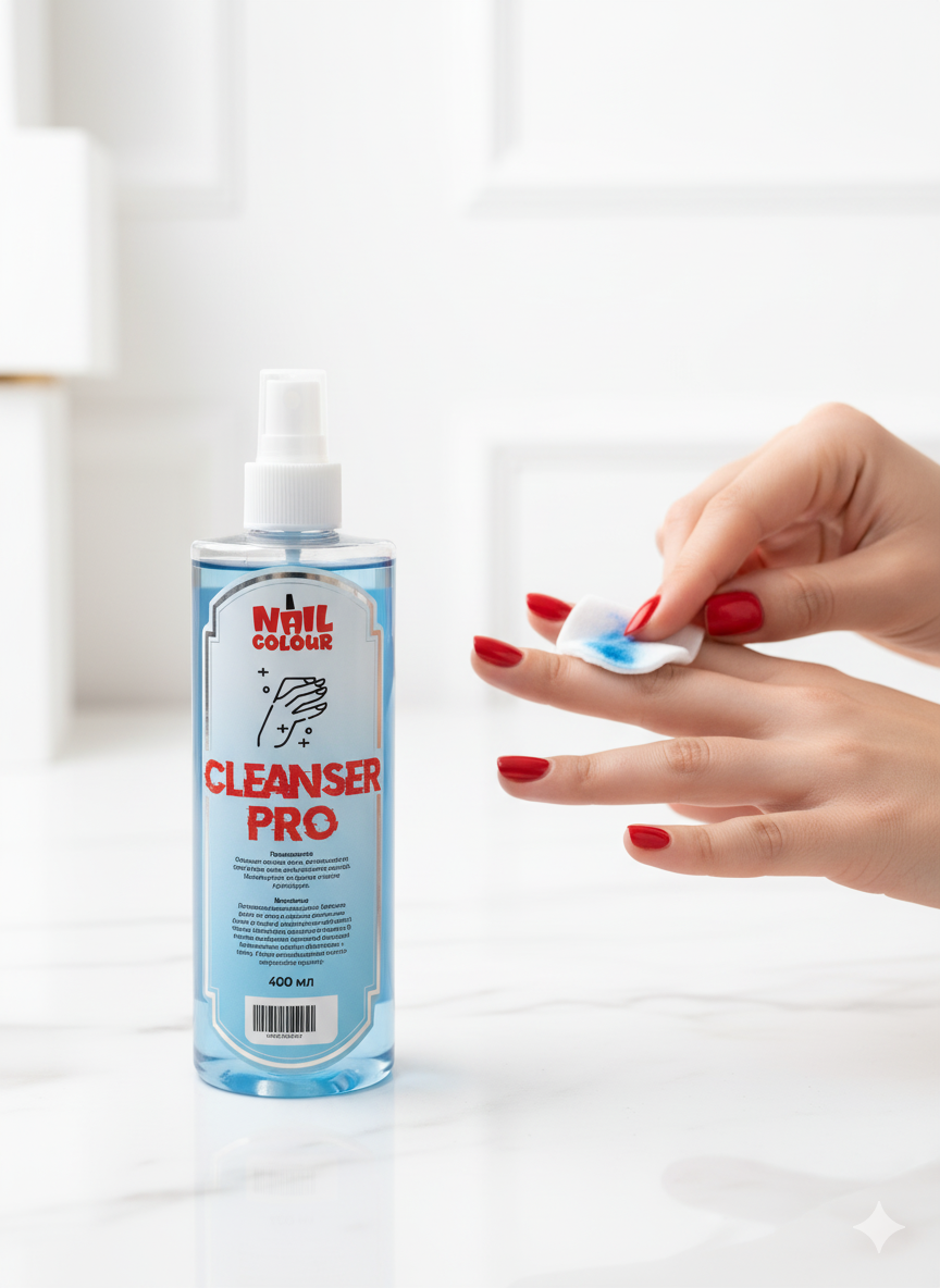 Profesyonel Tırnak Temizleyici – Jel & Akrilik İçin 400 ml Spray Nail Cleanser 722355