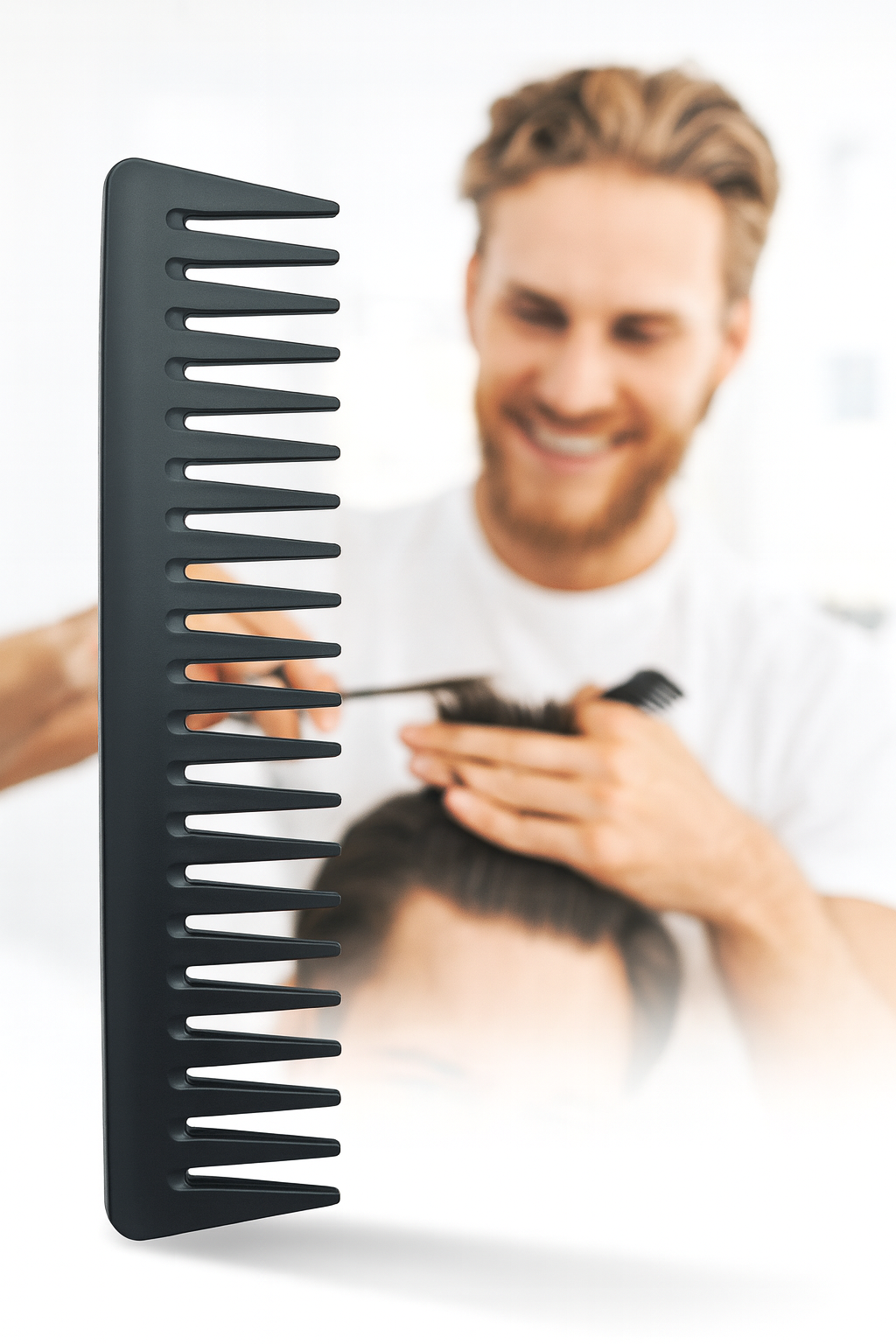 Kuaför Saç Kesim Tarağı - Profesyonel Berber Kesim Tarağı 722379